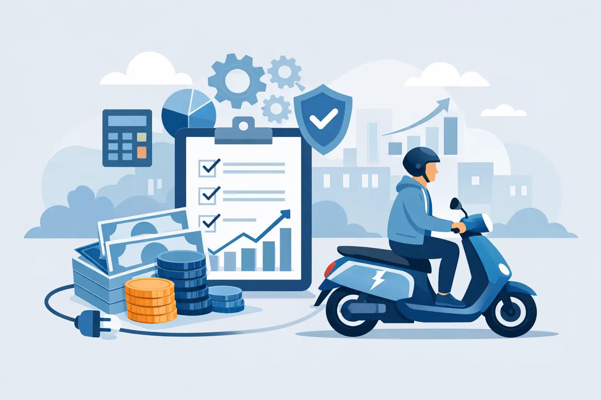 Så finansierar du elmoped med kontroll
