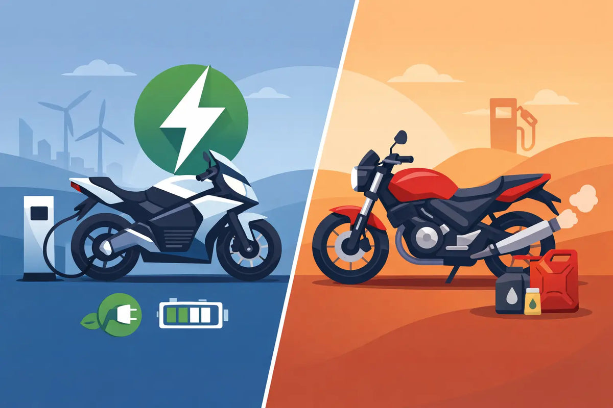 Elmotorcykel eller bensinmotorcykel - vad passar?
