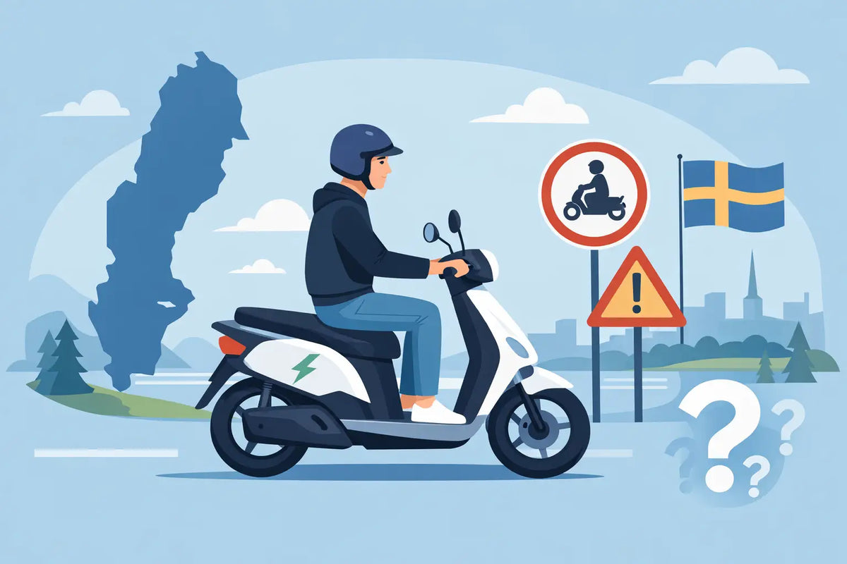 Behöver du körkort för elmoped i Sverige?