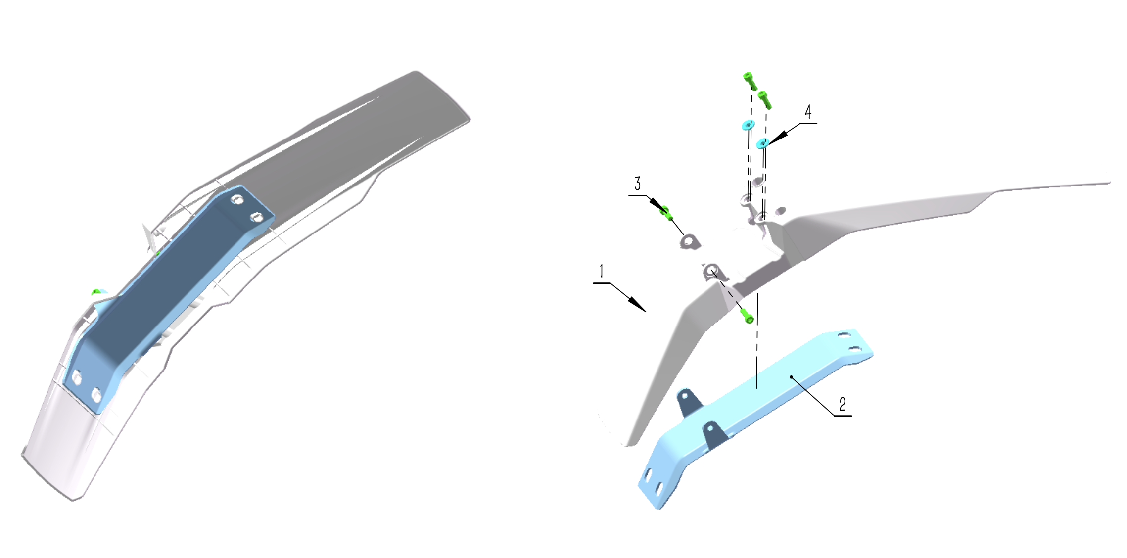 Front Fender diagram
